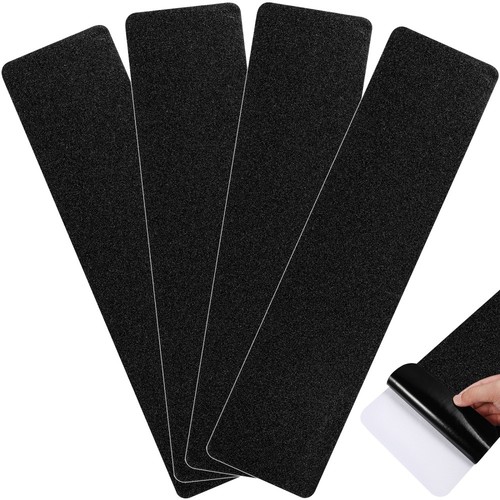4 Pcs Anti Skid Tape for Steps Outdoor Tread Travel High Traction