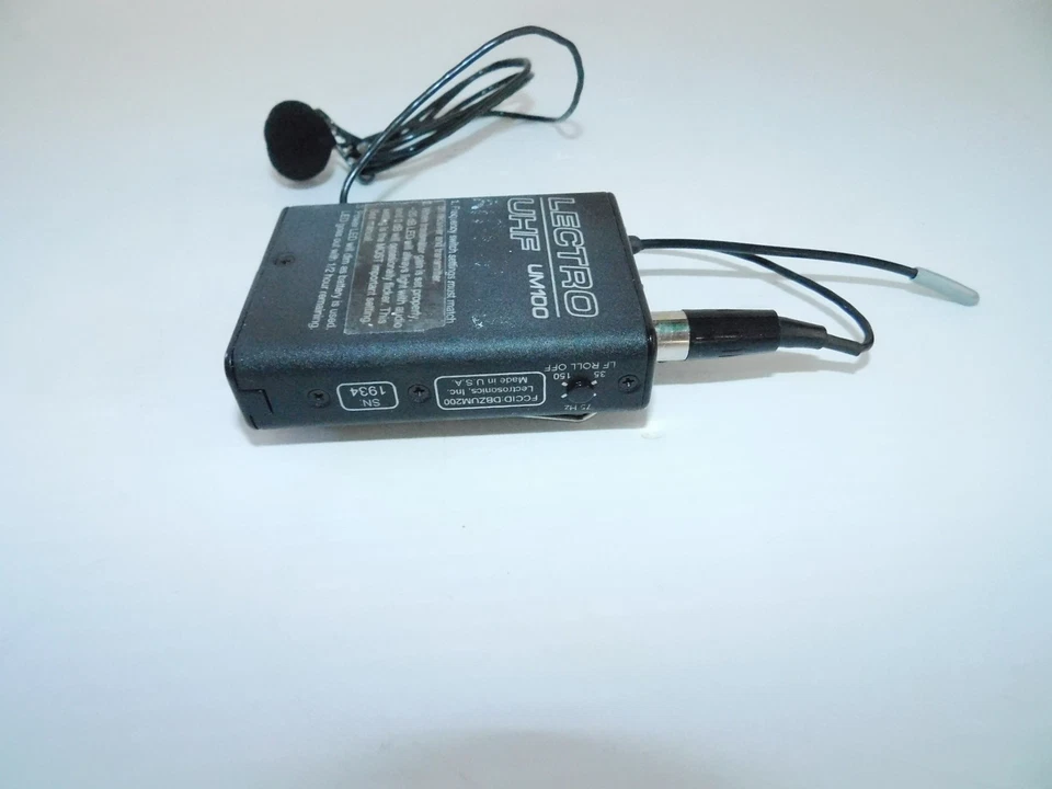 LECTROSONICS UM100 LECTRO UM100 UHF BLOCK 28 (LSB40) - Image 2 of 4