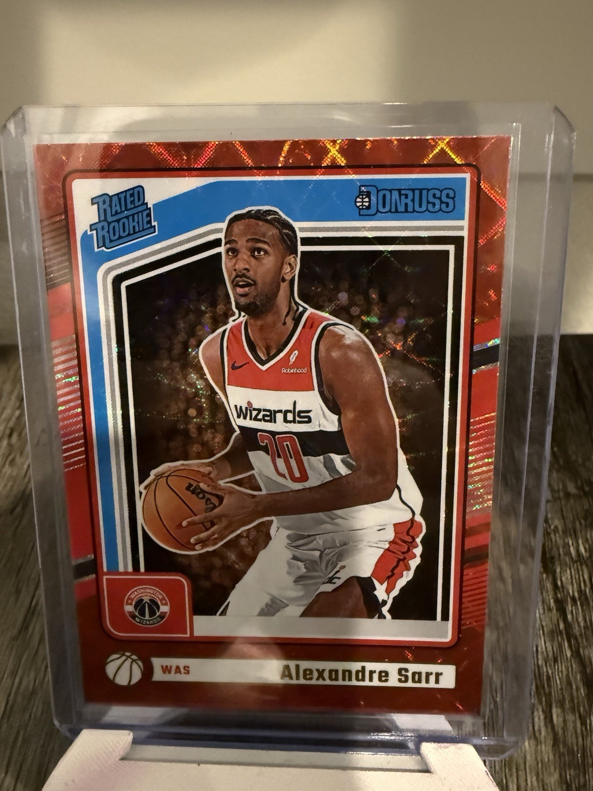 2024-25 Panini Donruss Rated Rookie #215 Alexandre Sarr