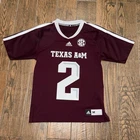 Texas A&M Aggies Mens Adidas #2 Football Jersey SEC Manziel Size. Medium