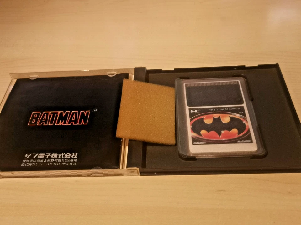 Batman - NEC PC Engine HuCard - CiB - komplett - jap/jp - NTSC/J - Bild 4 von 4