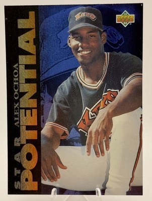   1994 Upper Deck Minor League #258 Alex Ochoa - Star Potential FOIL - NM