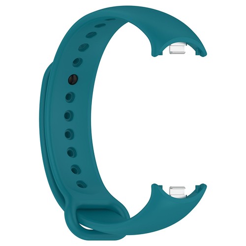 Silikon Uhrenarmband mit Edelstahl Plug für EdelstahlMi Band 9/9 NFC/8/8 NFC - Picture 10 of 41