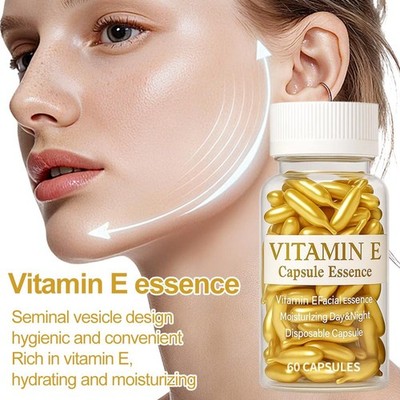 Capsules Vitamin E Capsule Essence, Moisturizing and Hydrating Facial 60.