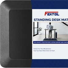 anti Fatigue Mat for Standing 9/10 Extra Thick Ergonomic Standing Desk Mat