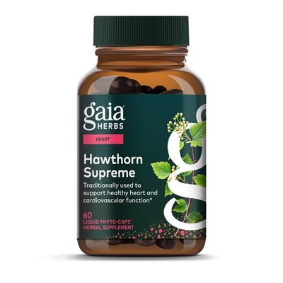 Gaia Herbs Hawthorn Supreme - Hawthorn Berry Supplement - with Herbs Traditio...