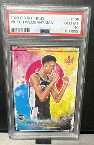 Victor Wembanyama #106 2023 Panini Court Kings card