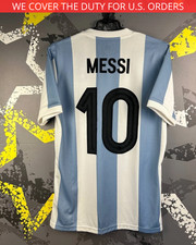Messi Argentina Jersey 50th anniversary Football Soccer Shirt Adidas Men M ig93