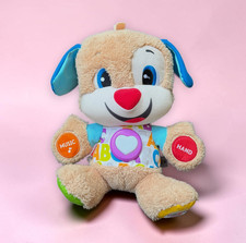 VIDEO Fisher-Price Laugh Learn Stages Toy Puppy Dog Musical Talking Plush