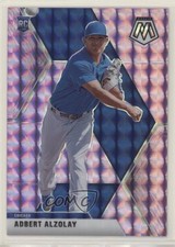 2020 Panini Chronicles Mosaic Purple Prizm 15/49 Adbert Alzolay #29 fl4