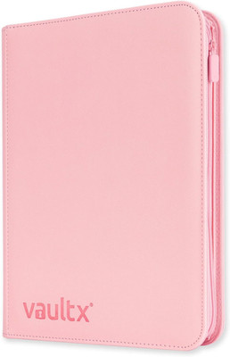 Vault X 9 Pocket Zip Binder, 360 Cards, Exo-Tec Material, 20 Side-Loading Pages