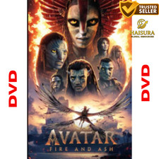 NEW Avatar: Fire and Ash 2025 HD DVD Full Action Adventure free shipping
