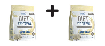 2 x Applied Nutrition Diet Whey (450g) Vanilla Ice Cream (44,43 EUR/kg)