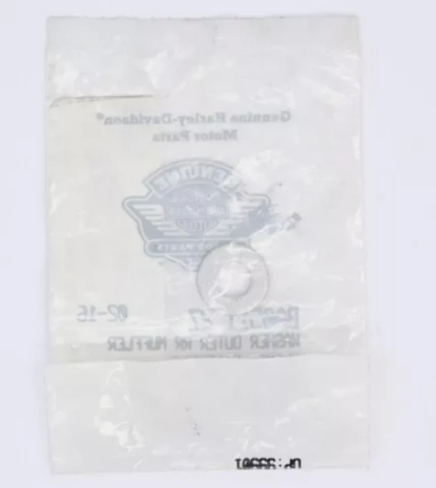 NUEVA ABRAZADERA SILENCIADOR RR EXTERIOR LAVADORA FABRICANTE ORIGINAL HARLEY DAVIDSON BA0511.2Z CANTIDAD 5 Foto 2 de 4