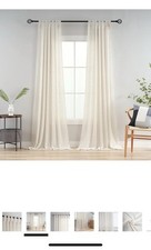 Linen Curtains Semi Sheer