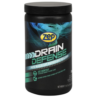 #ad Zep Drain Defense Enzymatic Drain Cleaner Powder 18 Ounces ZDC16 Safe for $22.32