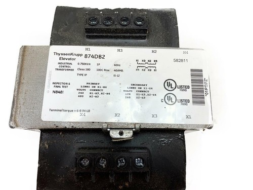 Thyseen Krupp 874DB2 Core & Coil Transformer NEW FREE FAST SHIP - Picture 2 of 6