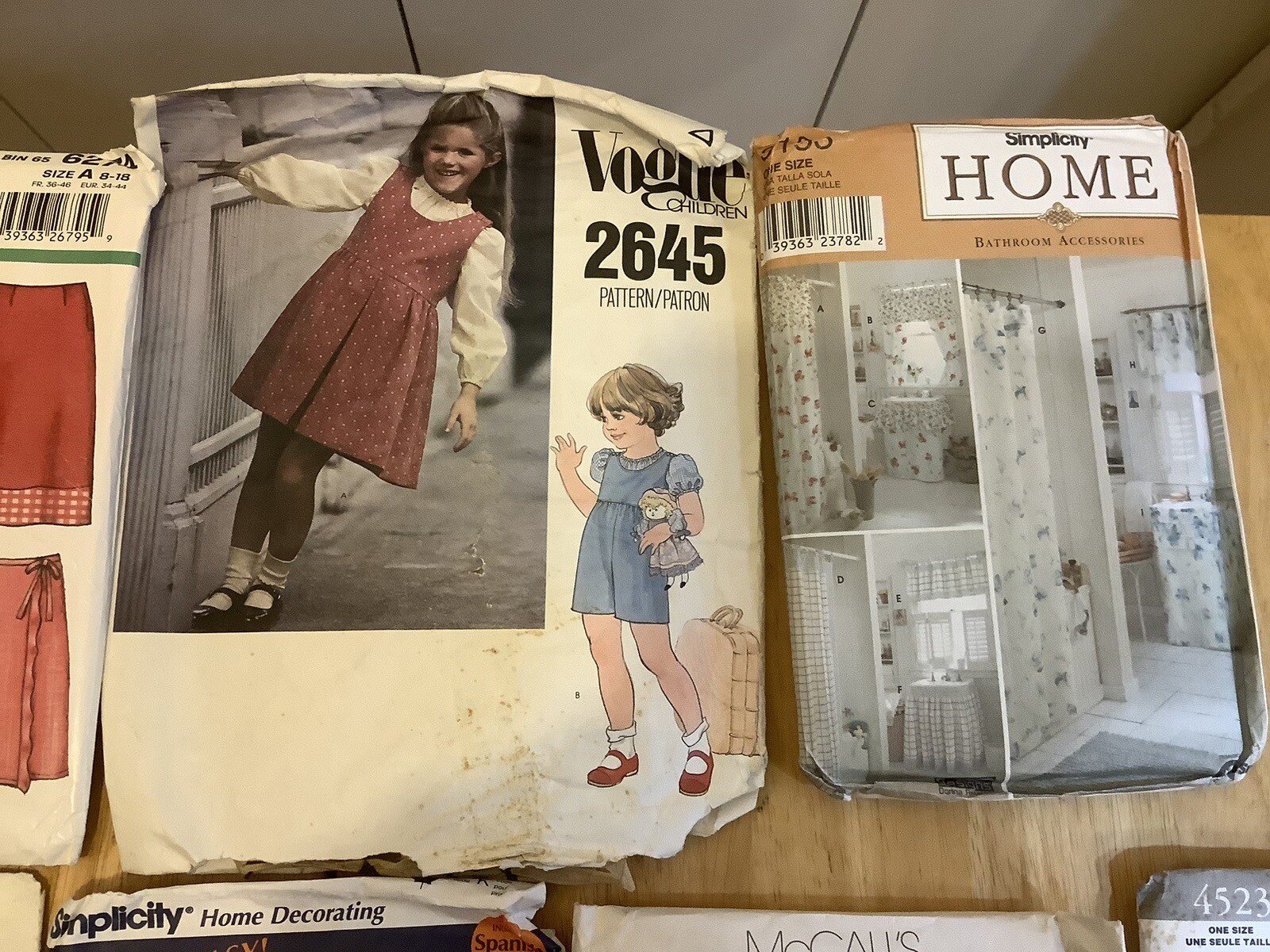 60+ Sewing Pattern Lot Vintage To Now Simplicity McCall’s Butterick