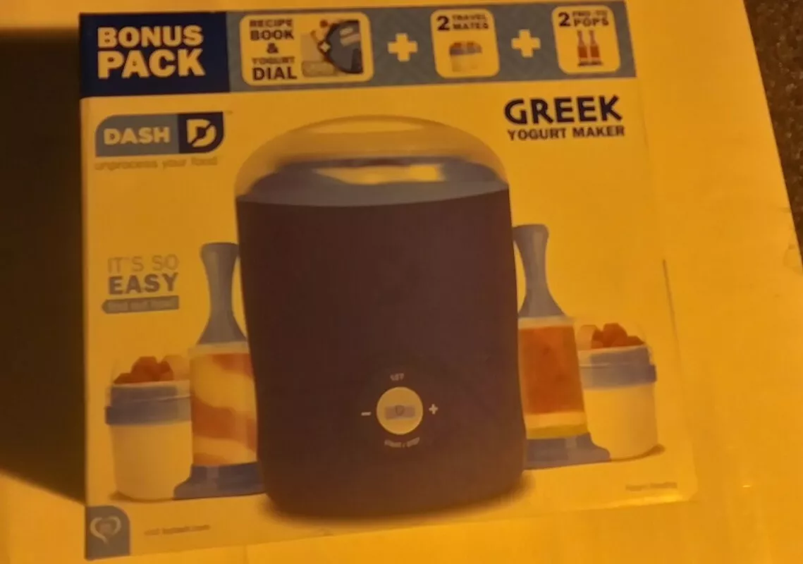 Dash greek yogurt on sale maker recipes