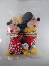 Disney Store Spirit of Mickey  Minnie Mouse Mini Bean Bag Plush Set Sealed NWT