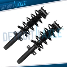 Pair Front Left Right Struts w/ Coil Spring for 2010 - 2013 Ford Transit Connect