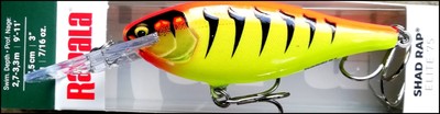 FISHING LURES RAPALA SHAD RAP ELITE SRE 75  7,5 cm GDHT color
