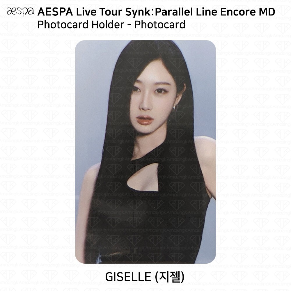 タレントカード Ningning MD aespa SYNK PARALLEL LINE AESPA Live Tour Synk : Parallel Line Encore Official MD