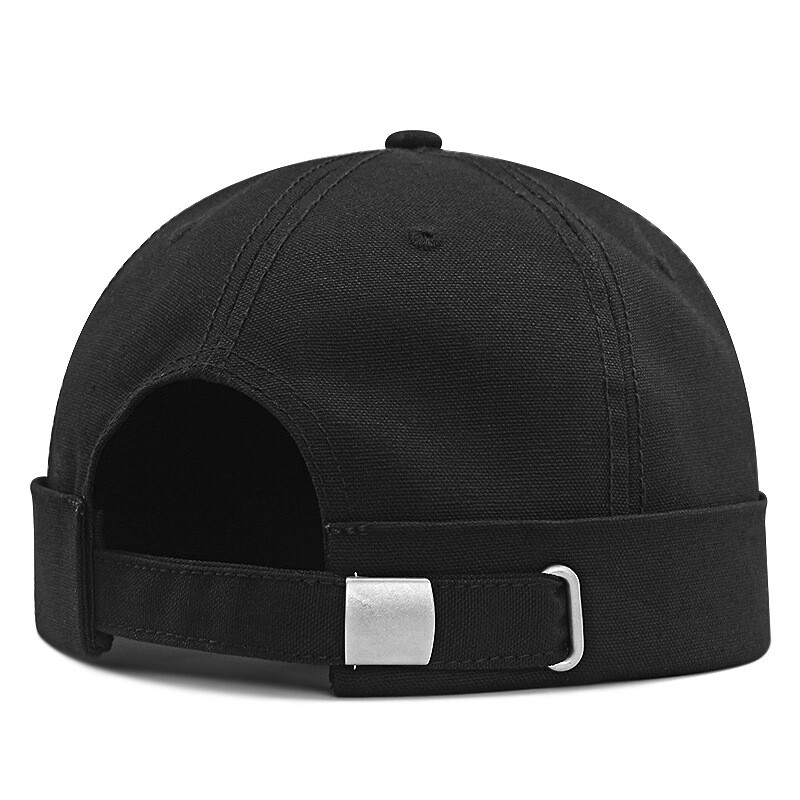 Unisex Skullcap Sailor Hat Brimless Beanie Cap Rolled Cuff