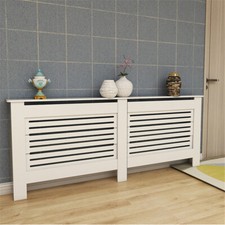High 100/101.2CM Radiator Cover Grill Shelf Cabinet MDF Console Protective Cover