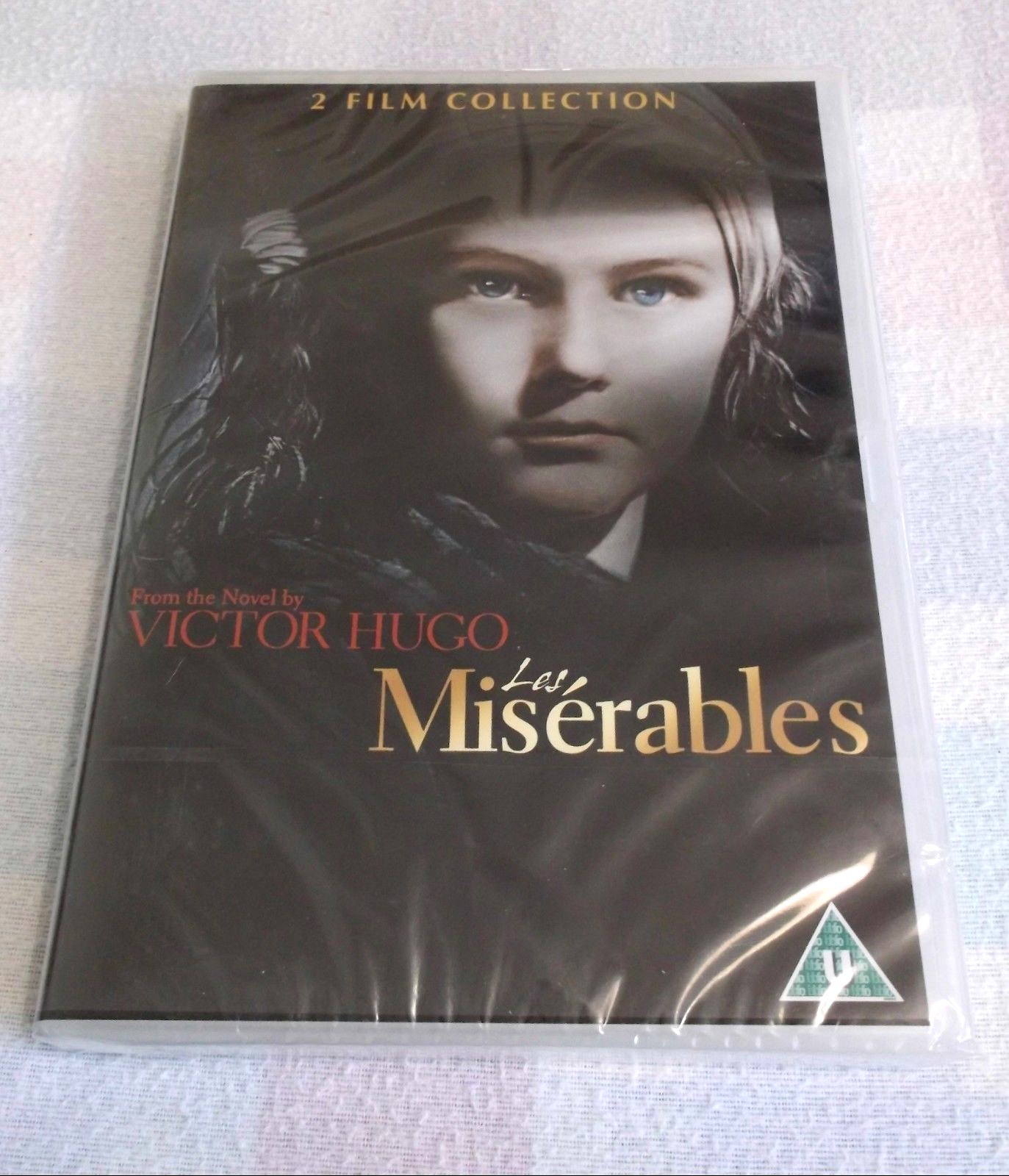 VICTOR HUGO'S - LES MISERABLES - 2 FILM COLLECTION 1935 & 1952 - NEW & SEALED