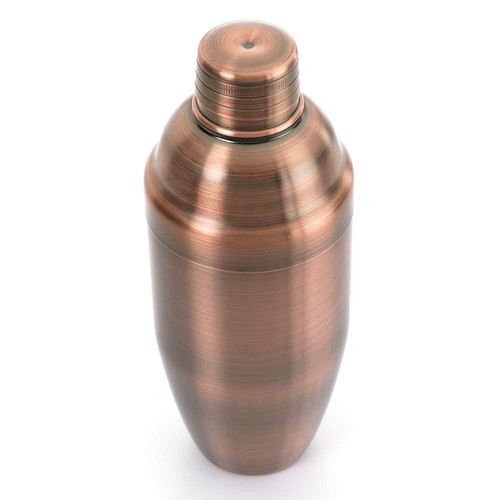 Mercer Barfly 3-Piece Heavy-Duty Cocktail Shaker Set | Antique Copper - Picture 5 of 5