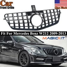 Fit For Mercedes Benz W212 E-CLASS 2009-2013 Front GT Bumper Grille Gloss Black
