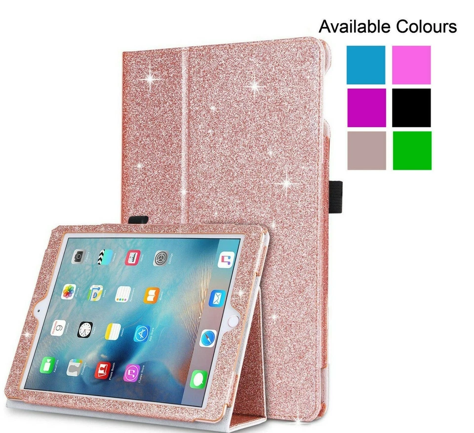 Apple Ipad Book Glitter Luxury Case Cover For Ipad 9.7 2017-2018, Air Air2 Mini2 - Image 2 of 2