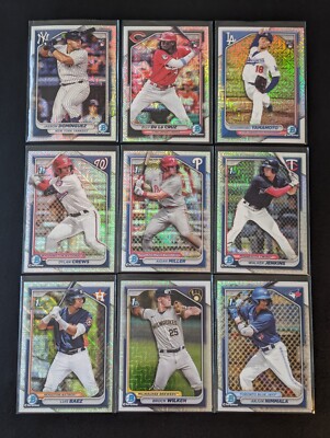 2024 Bowman MEGA BOX MOJO ~ YOU PICK w/ 1st Chrome Prospect, Veterans, Inserts