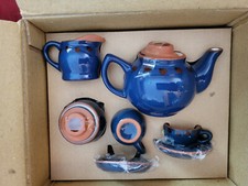 Boyds Collection Bearware Pottery Works - LADY B. BUG TEA SET 5 Piece - NIB 2000