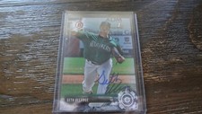 2017 BOWMAN SETH ELLEDGE AUTOGRAPHED BASEBALL CARD