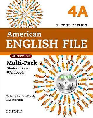 American English File 4 Multi-Pack A with Online Practice & iChecker by Oxford