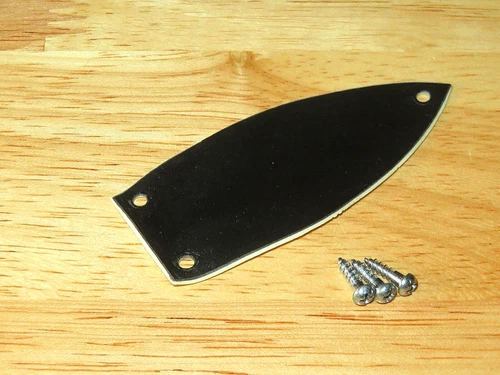 Gretsch 1966 Black 2 Ply  Truss Rod Cover