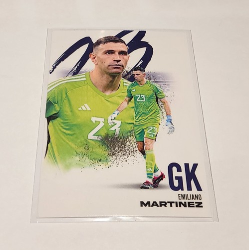 2024 Futera FX Base Sapphire Emiliano Martinez 01/10