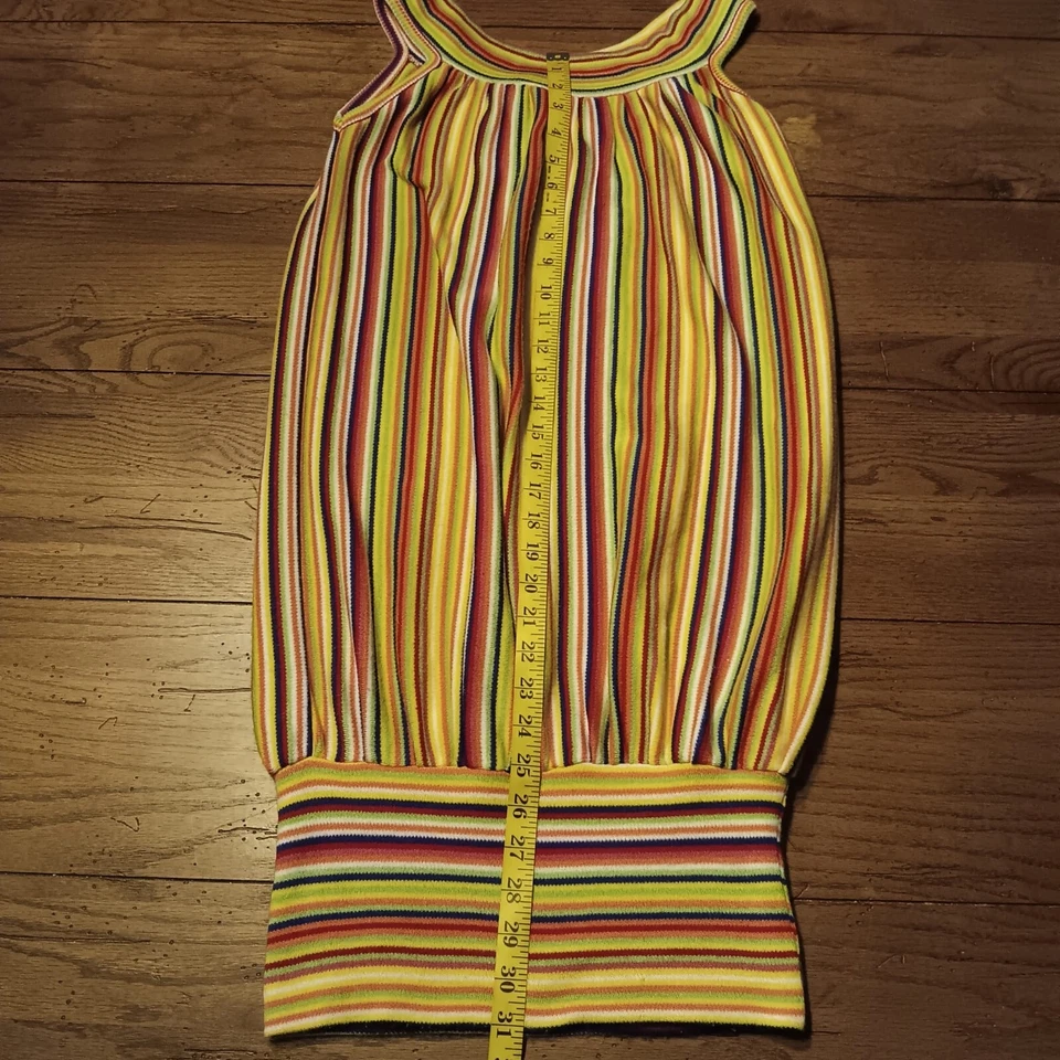 Rue21 小号无袖袖连衣裙多色紧身  — 第 2/4 张图片