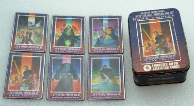 star wars metal collector cards