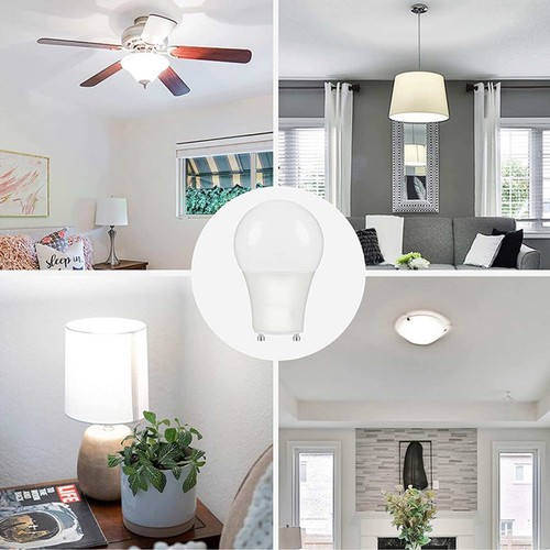 9W Cold White 5000K)4PCS GU24 Light Bulb High Brightness Energy Saving LED NY - Picture 14 of 24