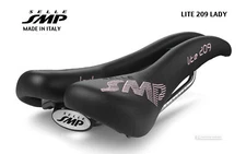 NEW Selle SMP LADY LITE 209 Womens Saddle : BLACK - MADE IN iTALY!