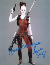 MICHONNE BOURRIAGUE signed Autogramm 20x25cm STAR WARS in Person autograph COA