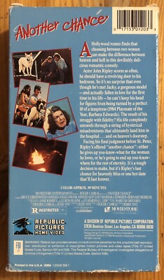 Another Chance VHS Tape 1989 Bruce Greenwood Vanessa Angel Frank