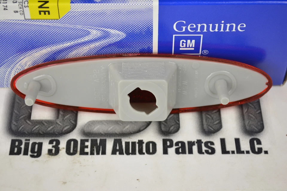 Chevrolet Corvette 1997-2004 lámpara de señalización lateral trasera lámpara roja nuevo OEM 16524722 Foto 2 de 3