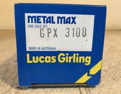 Lucas Girling Front Disc Brake Pad Set - GPX3108 - Fits Hyundai Accent & Others