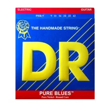 DR PHR9 Pure Blues Electric Guitar Strings .009-.042