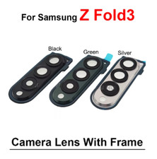 For Samsung Galaxy Z Fold 3 Back Camera Lens Glass Replace Camera Frame Adhesive