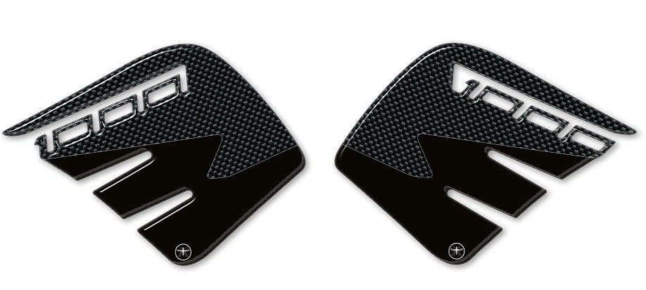 Adesivo Protettivo Resinato Per Piastra Di Sterzo KAWASAKI Z1000 SX (11'-20') - 146,5x71,2 Mm, Carbon Look, Made In Italy
